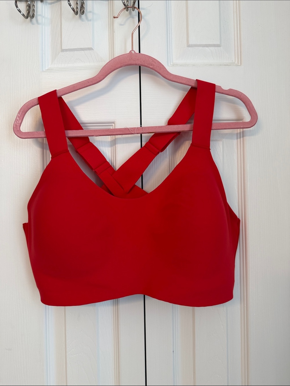 Very good used Spanx boost up medium impact sports bra in 1x